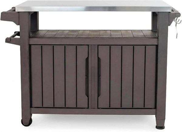 Outdoor Prep Table & Storage Cart – 78 Gallon Capacity